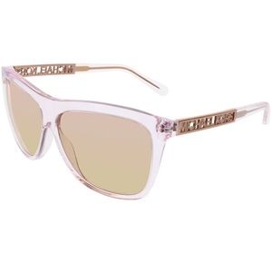 Michael Kors Rose Gold Crystal Square Sunglasses